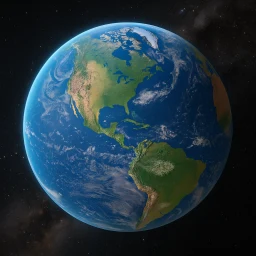 地球儀推測 3D