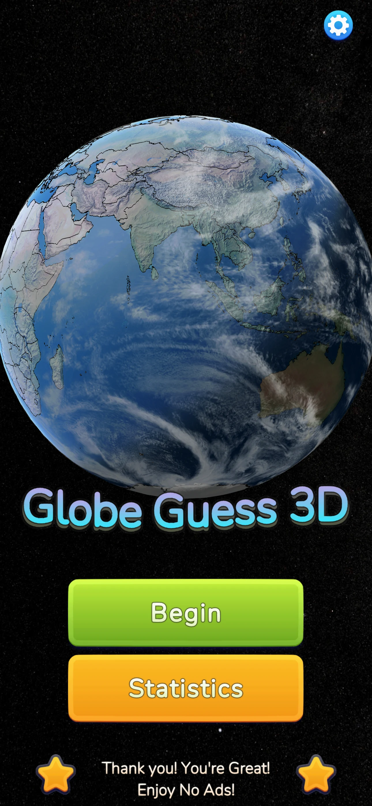 Globe Guess 3D screenshot